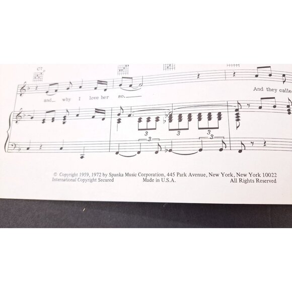 Vintage Donny Osmond Puppy Love 1972 Sheet Music Paul Anka Bubblegum Pop Family - Picture 4 of 5